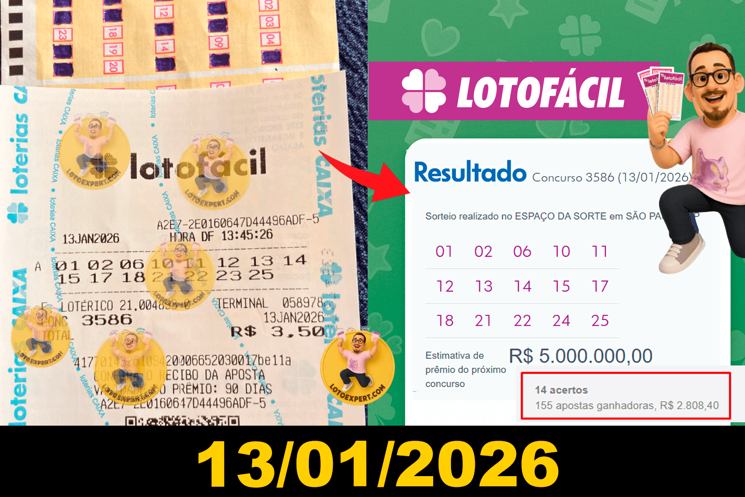Print de resultado enviado por cliente