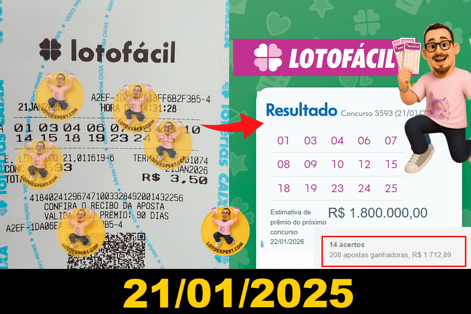 Print de resultado enviado por cliente